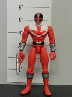 113] Bandai 01 Power Rangers Time Force Action Figure Red Time Ranger