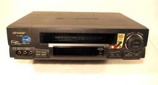   VC H986 VCR 4 Head Hi Fi Stereo VHS Player Recorder 19 Micron Heads