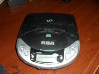 RCA Portable CD Player Black Model RP 7921B