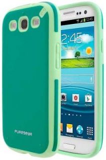   TEAL GREEN SLIM SHELL CASE FOR SAMSUNG GALAXY S 3 III   PISTACHIO MINT