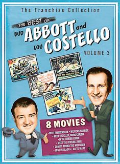 The Best of Bud Abbott Lou Costello   Volume 3 DVD, 2004, 2 Disc Set 