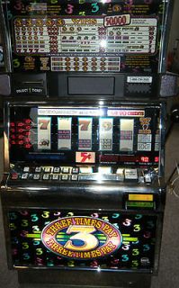 IGT S2000 COINLESS SLOT MACHINE 5 REEL 3X PAY MULTI LINES
