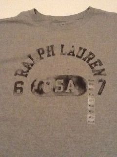 NWT Mens RALPH LAUREN POLO JEANS COMPANY Long Sleeve USA Shirt T shirt 
