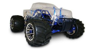 Rc Remote Control Rampage MT PRO 1/5 Scale Gas 30cc Monster Truck 4WD