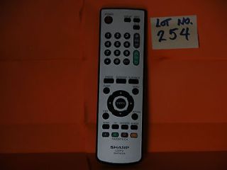 USED SHARP GA470WJSA LCD FLAT PANEL TV REMOTE CONTROL LC 37SH20 