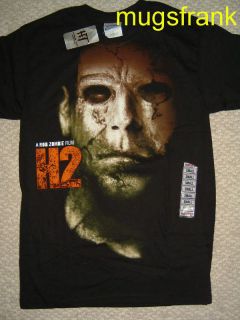 Michael Myers Halloween 2 Rob Zombie Mask T Shirt Nwt