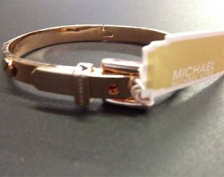 Michael Kors Rose Gold Tone Buckle Bracelet