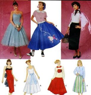 Grease On Stage 50s Fashion Poodle Skirt Prom Dress Tammy size 4 6 8 