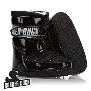 Rubber Duck Big Foot Womens Boots   Black
