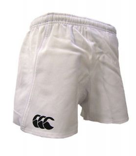 Canterbury Professional Rugby Shorts White 100% Cotton E52697 rrp£20