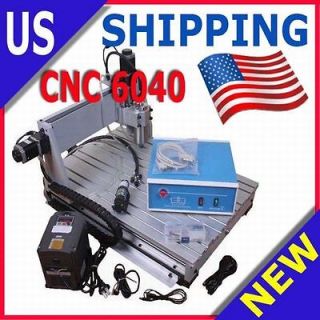 PROFESSIONAL 3 AXISES 6040 CNC ROUTER ENGRAVER DRILLING / MILLING 