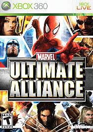XBOX 360 Marvel Ultimate Alliance DISK ONLY Clean from Game Store
