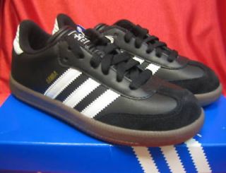 Kids Adidas Samba Classic Youth Junior Leather Indoor Soccer Casual 