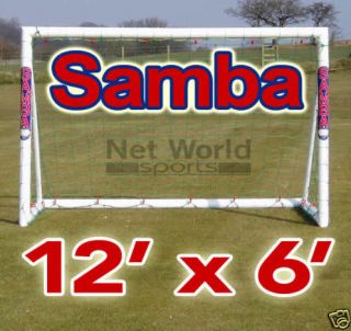 Samba Football Goal (net + posts + carry bag)   12 x 6