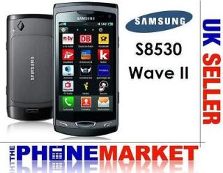 Samsung Wave S8530 II 2 GB Ebony Grey Unlocked / Sim Free Smart Mobile 