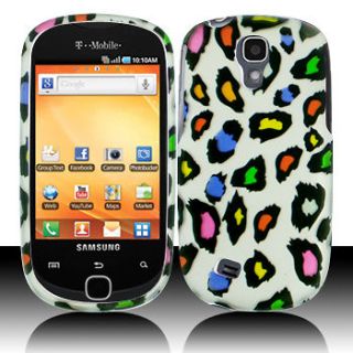 Samsung Galaxy Q SGH T589 CLEOPARD Faceplate Snap on Phone Cover Hard 