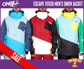 NEILL Escape SOCIETY Mens Snow Ski Jacket   TBF Clearance Sale