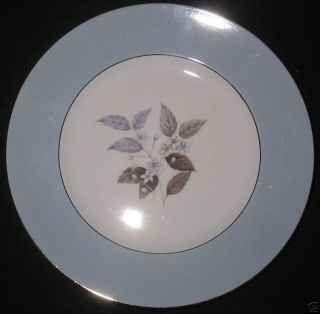 Ridgway WHITE MIST CHILTERN Dinner Plate (s) England