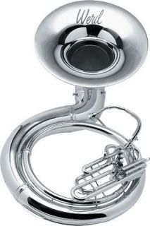 Weril J470 Series BBb Sousaphone Satin Silver