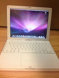 Apple iBook G4 A1133 1.33 GHz PowerPC 768 MB Laptop OSx 10.5 Working 
