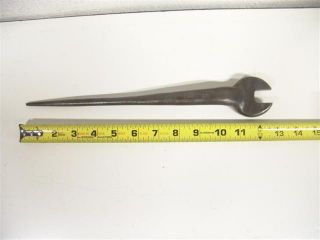   Armstrong Hardened 903A 5/8 Spud Wrench Iron Workers Tool Curved Neck