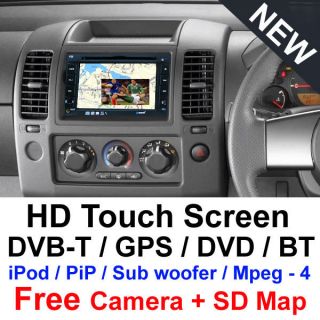 DVD GPS DVB T NISSAN NAVARA D40 QASHQAI X TRAIL PATROL