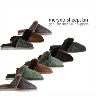 MERYNO genuine sheepskin slippers, sizes 4 5 6 7 8 , women slippers 