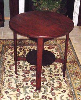  TO NYC/PHILY/NJ AREA STICKLEY BROS TIGER OAK LAMP TABLE 