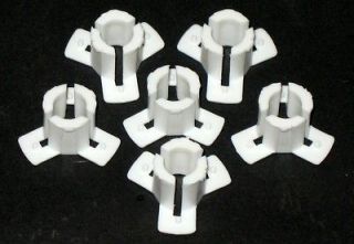 SUPER8 to 8 mm FILM REEL SPINDLE ADAPTERS New (6 pack)