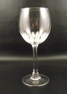 Royal Crystal Rock Water Glass Goblet~Frosted Cut Bowl (@@)