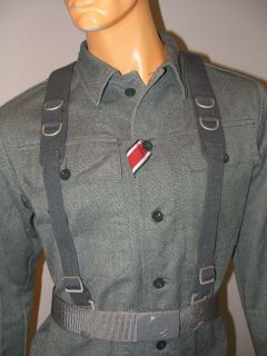 German Y strap, WW2 Paratrooper style Post war Mfg.