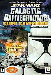 Star Wars Galactic Battlegrounds The Clone Campaigns PC, 2002