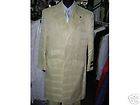 MENS 3PC YELLOW CHECKERED ZOOT SUIT SIZE 44R NEW SUITS