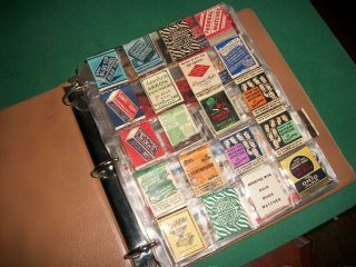 VINTAGE LOT 135 MATCHBOOKS MATCH COVERS ADVERTISING