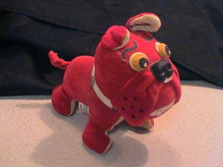   Character Dakin Dream Pets Bulldog Spike/stud Collar,stuffed toy