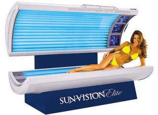 Wolff SunVision Elite 30 3F Tanning Bed   with High Pressure Facials