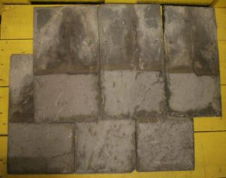  Antique Solid Slate Stone Roofing Roof Shingles Tiles Shakes 18x10