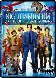Night at the Museum Battle of the Smithsonian DVD, 2009