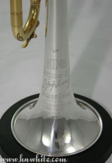 Vintage King Super 20 Symphony Silversonic Trumpet WoW
