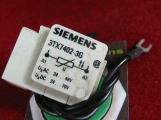 3TX7402 3G Siemens contactor motor Surge Suppressor