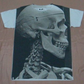  Shirt skull retro vintage punk rock thai clothing hip pop supreme M