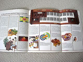 Yamaha D 30 Electone keyboard brochure