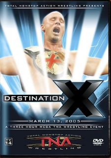 TNA Wrestling   Destination X 2005 DVD, 2005, 2 Disc Set