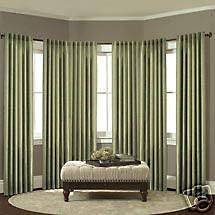 New Thermal Insulated Tab Top Drapes 80X84 Sage Green