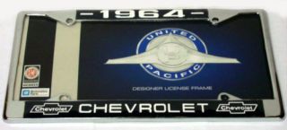 LICENSE TAG FRAME FOR 1964 CHEVY CHEVROLET IMPALA CAR TRUCK GM 