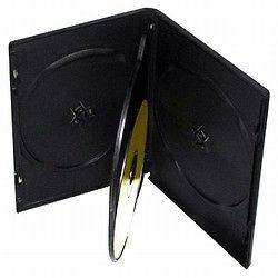 STANDARD Black Quad 4 Disc DVD Cases