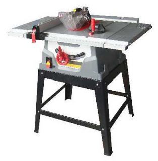 Master Mechanic 10 Inch 120V Table Saw With Laser And A Stand