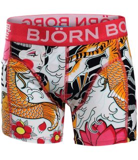 Bjorn Borg Kuma Toride Boxer Shorts In Rose Red