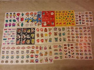 HUGE lot mixed themes 80s 90s cute reward motivational stickers 