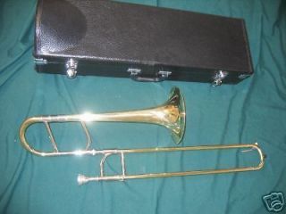 Alto Trombone , with case, gold color, NEW